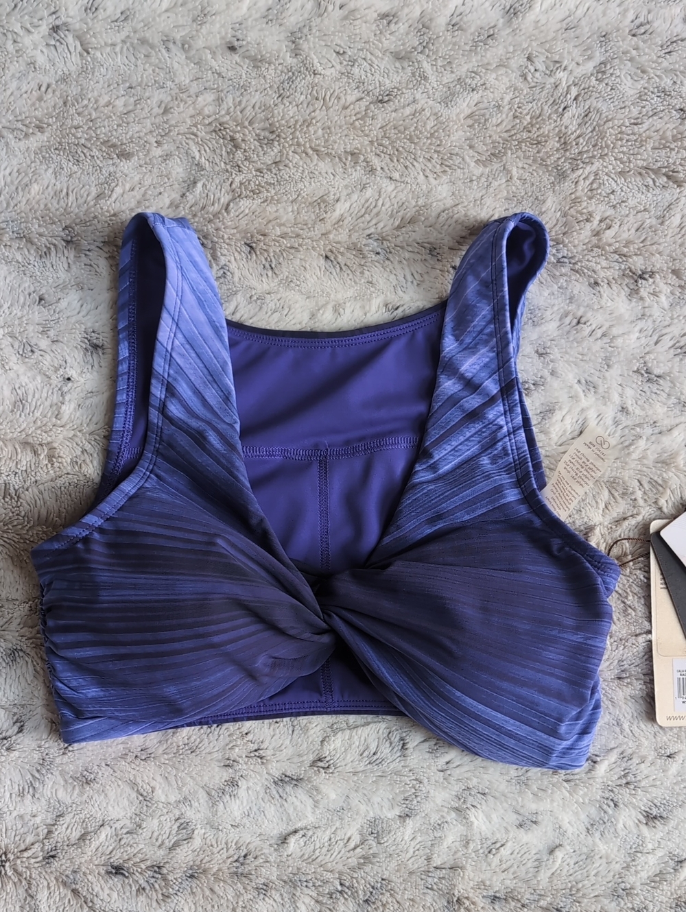 Calia Reversible Knot Radiant Ombre Bikini Top